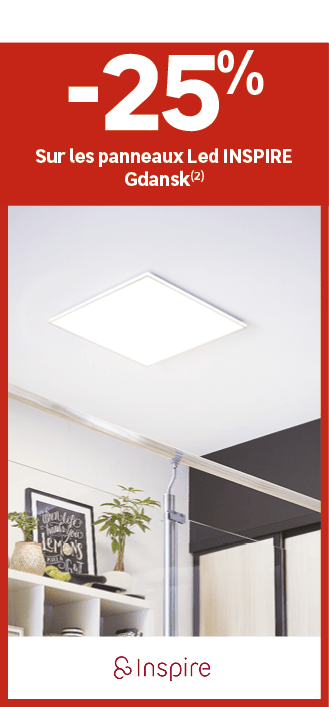  ﻿25﻿﻿%﻿ ﻿Sur les panneaux Led INSPIRE Gdansk(2)