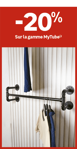 ﻿﻿sur la gamme MyTube(2﻿﻿, ﻿20﻿﻿%