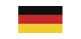 Flag design. German flag on the white background, isolated flat layout for your designs. Vector illustration.