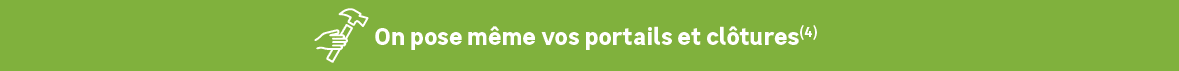 Portail cloture